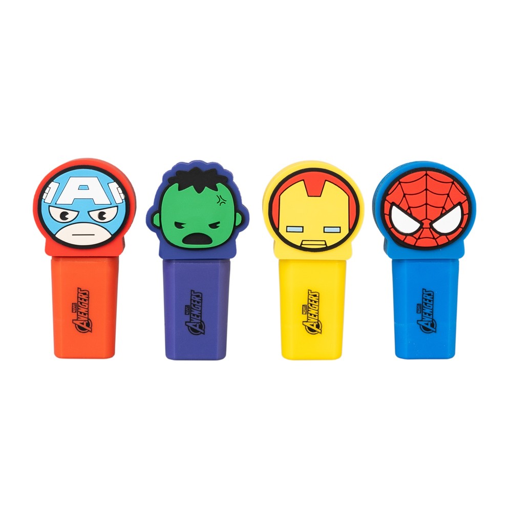 Grupo Erik Marvel The Avengers - Set Of 4 With Topper Highlighter - Multicolours
